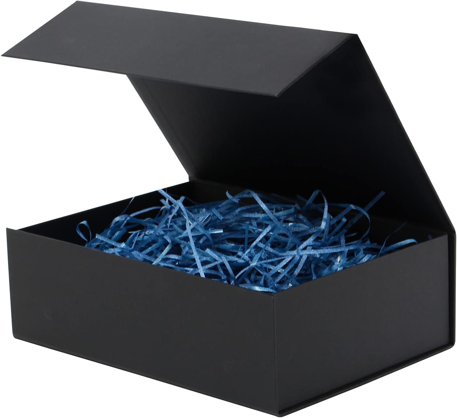 Black Foldable Gift Box with Magnet Seal - Image 2