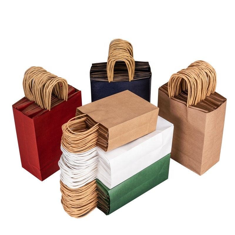 Packs Paper Bags with Handles - Image 3