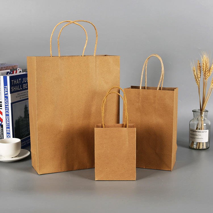 Packs Paper Bags with Handles - Image 2
